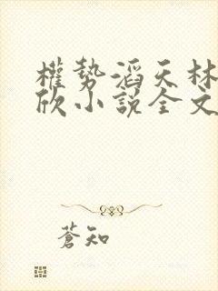 权势滔天林峰宁欣小说全文免费阅读