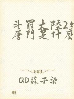 斗罗大陆2绝世唐门是什么时候出的