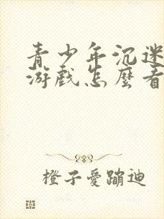 青少年沉迷网络游戏怎么看