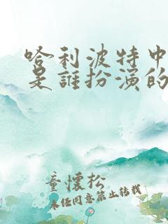 哈利波特中赫敏是谁扮演的