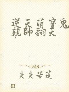 逆天萌宝鬼医娘亲帅翻天