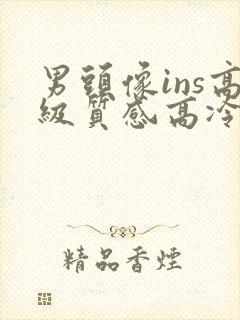 男头像ins高级质感高冷图片