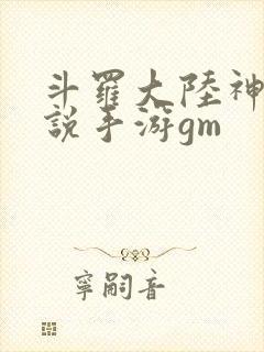 斗罗大陆神界传说手游gm
