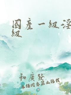 国产一级淫片a级