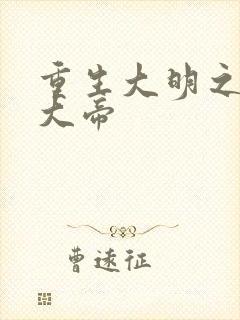 重生大明之崇祯大帝