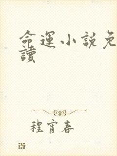 命运小说免费阅读