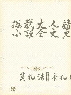 总裁大人请温柔小说全文免费阅读