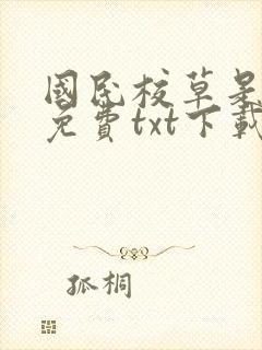国民校草是女生免费txt下载