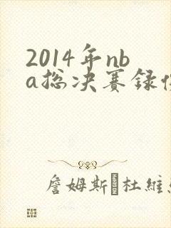 2014年nba总决赛录像回放