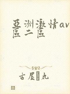 亚洲激情av一区二区