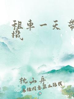租车一天 带司机