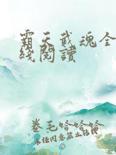 霸天武魂全文在线阅读