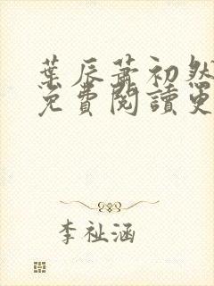 叶辰萧初然小说免费阅读更新快