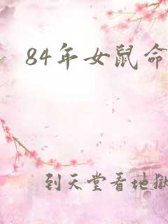 84年女鼠命运