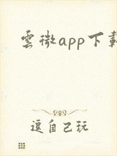 云微app下载