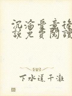 沉沦爱意后妈小说免费阅读全文笔趣