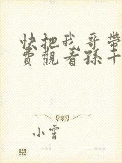 快把我哥带走免费观看孙千