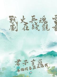 战火兵魂 电视剧 在线观看