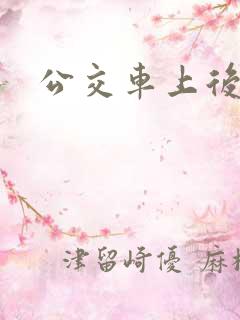 公交车上后插入