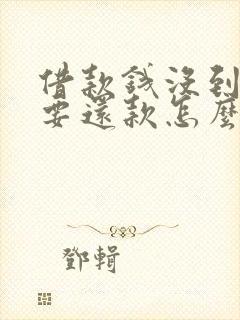 借款钱没到账却要还款怎么办