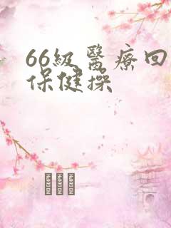 66级医疗回春保健操