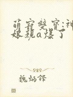 萌宠双宝:神医娘亲a爆了