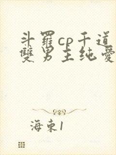 斗罗cp千道流双男主纯爱小说