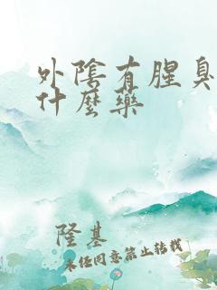 外阴有腥臭味用什么药