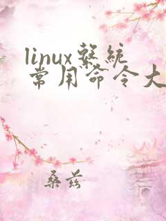 linux系统常用命令大全