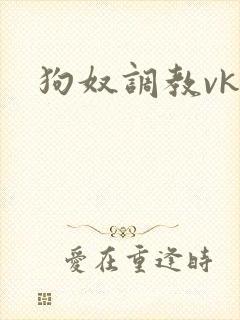 狗奴调教vk