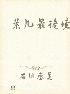 叶凡最后境界