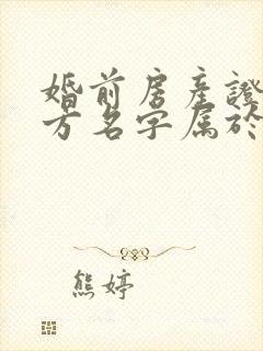婚前房产证加女方名字属于共同财产吗