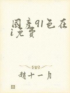国产91色在线i免费