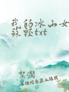 我的冰山女总裁苏轻txt