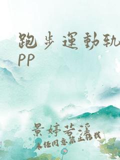 跑步运动轨迹app