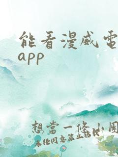 能看漫威电影的app