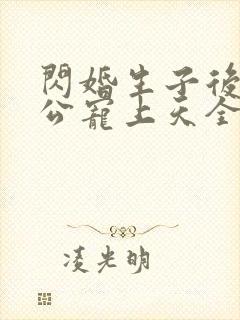 闪婚生子后被老公宠上天全集