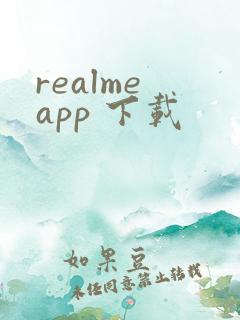 realme app 下载