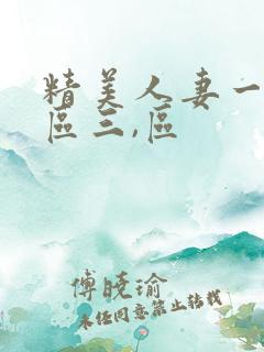 精美人妻一区二区三,区