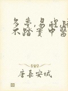 多梦,易醒,睡不踏实中医