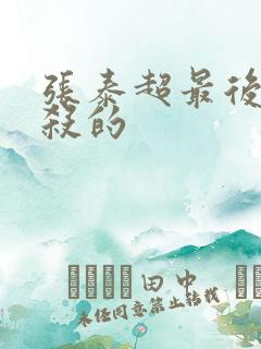 张泰超最后被谁杀的