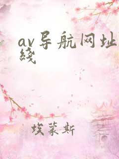 av导航网址在线