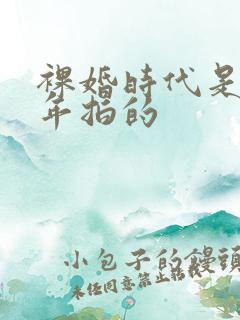 裸婚时代是哪一年拍的