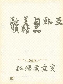 欧美日韩亚洲视频精品