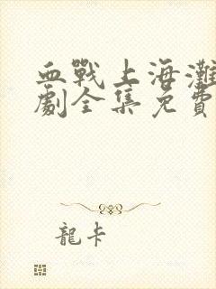 血战上海滩电视剧全集免费观看