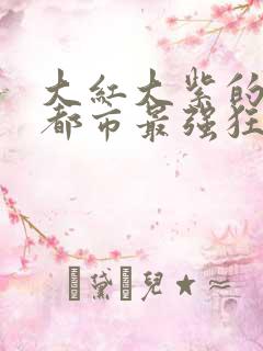 大红大紫的小说都市最强狂兵
