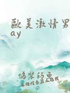 欧美激情男同gay