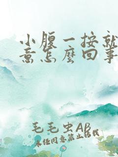 小腹一按就有尿意怎么回事