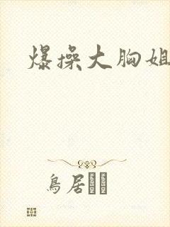 爆操大胸姐姐
