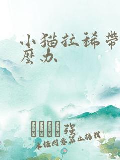小猫拉稀带血怎么办